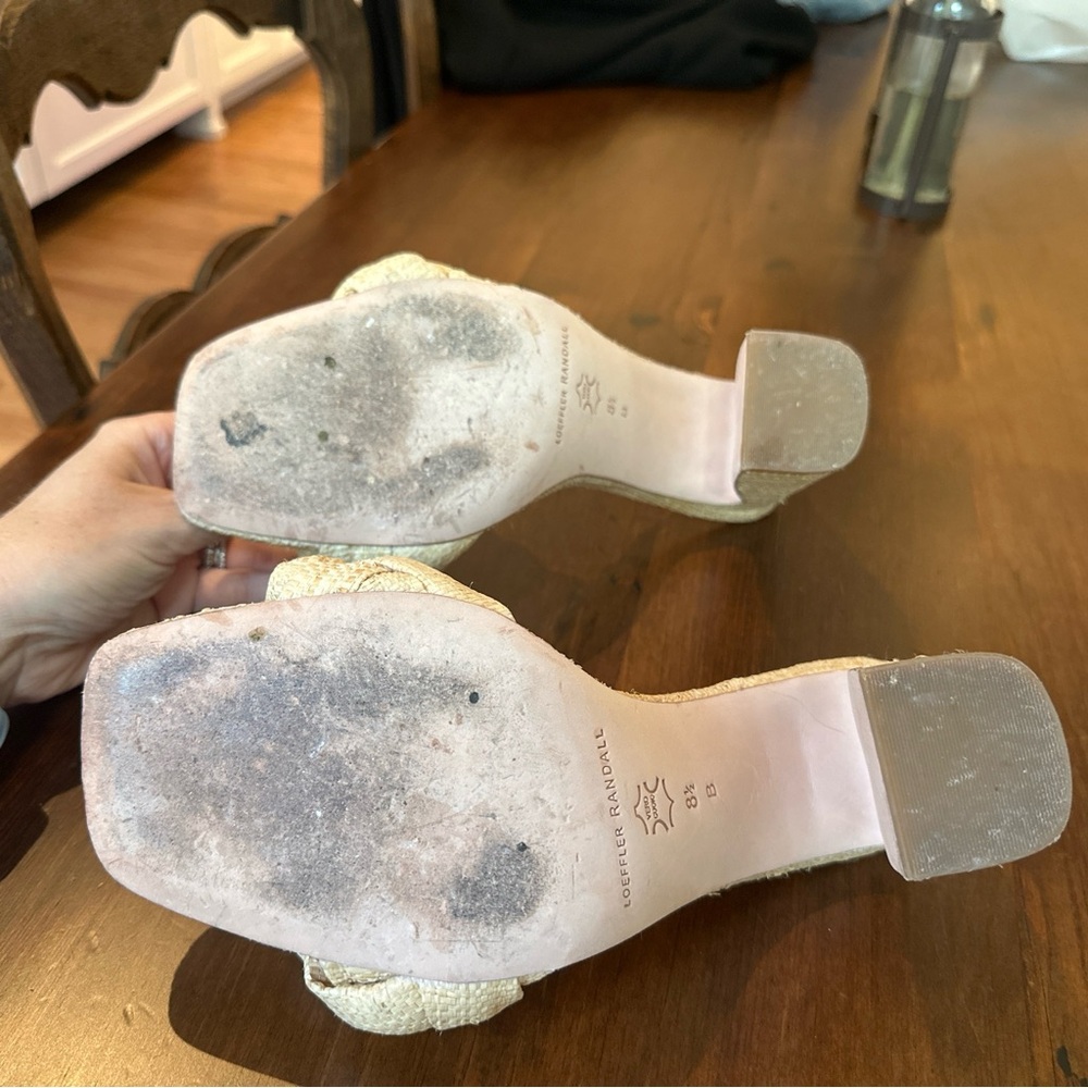 Loeffler Randall Gold Glamour Heels